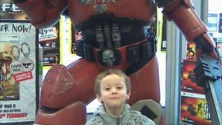 Win a Life-Sized Blood Raven Space Marine Statue